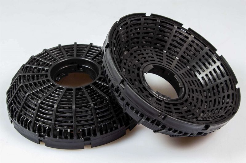 125x33 mm Sirkelformet kullfilter