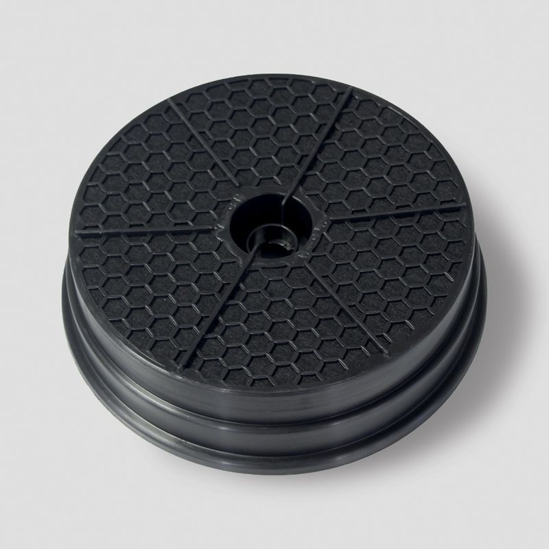 210x55 mm Sirkelformet kullfilter